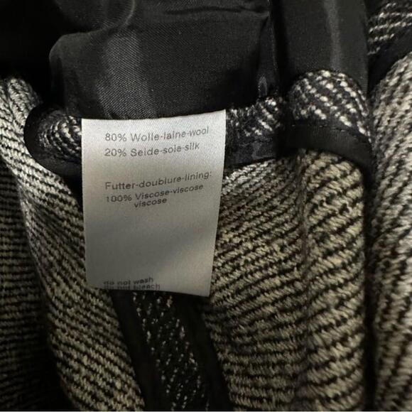 Akris Punto Wool And Silk Blend Blazer Jacket Size 8 - Picture 14 of 14